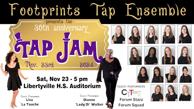 Footprints Tap Ensemble - TAP-JAM Nov 2024