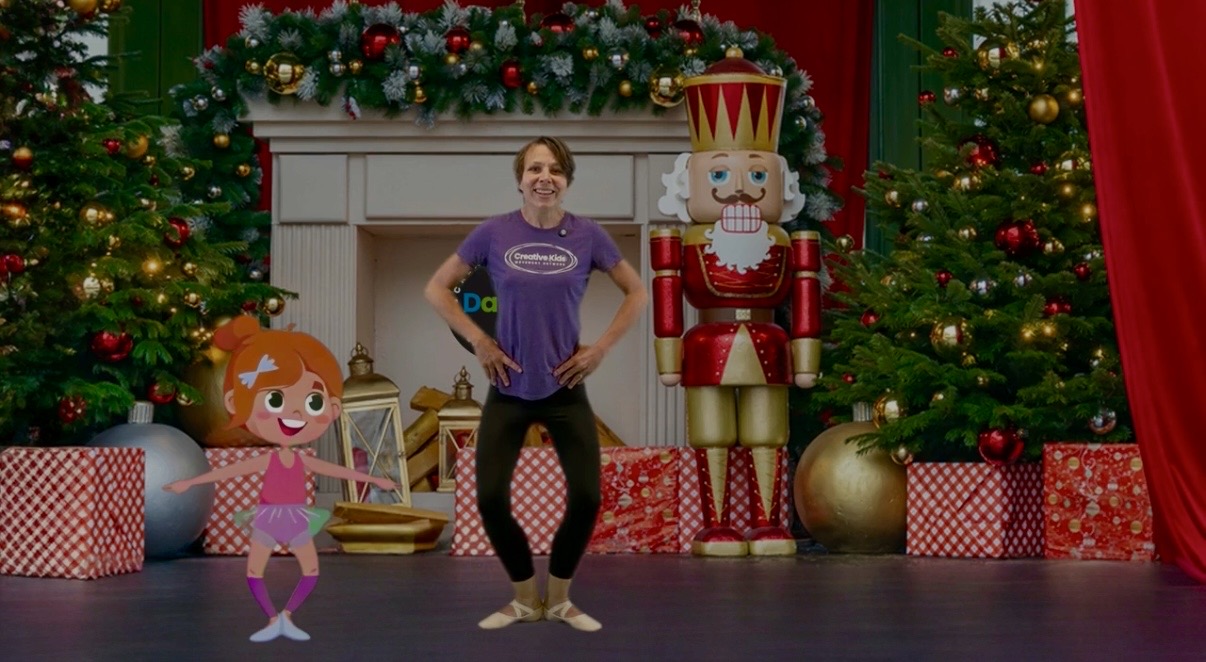 Ballet — Learning Jumps to the Nutcracker!