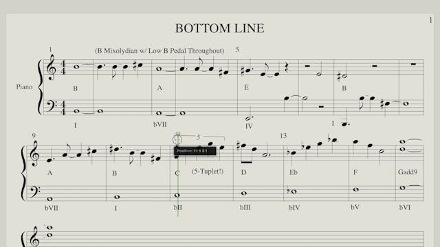 Analysis: Steve Vai / BottomLine