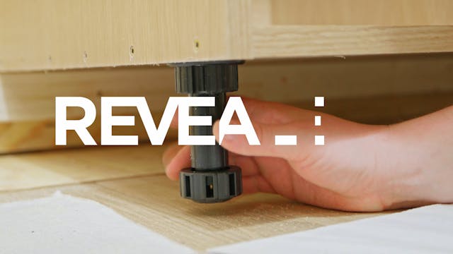 S1E12 Cabinet levelers in a small kit...