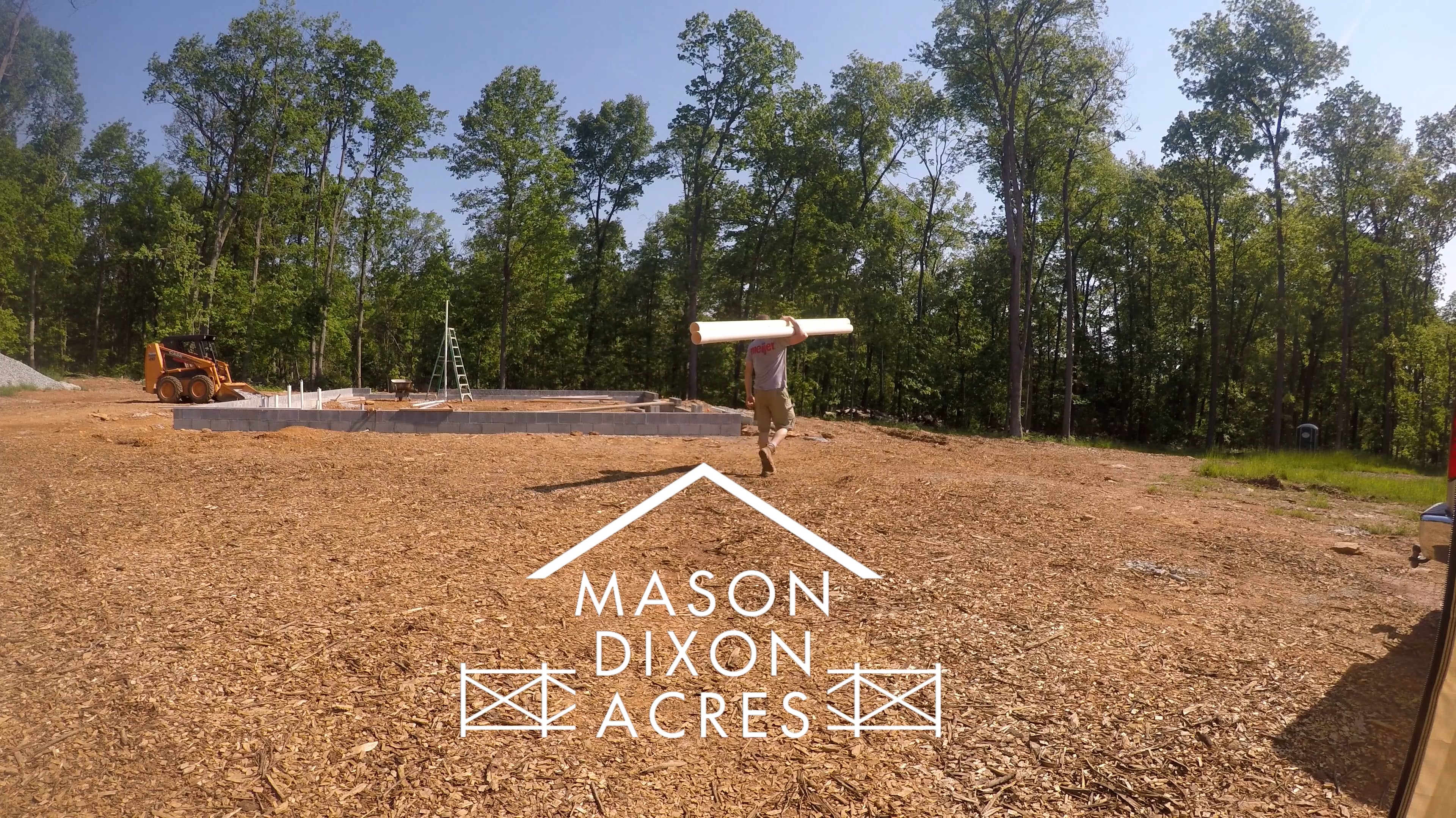 S2E6 Gutter Downspout Drains & Backfilling Foundation!