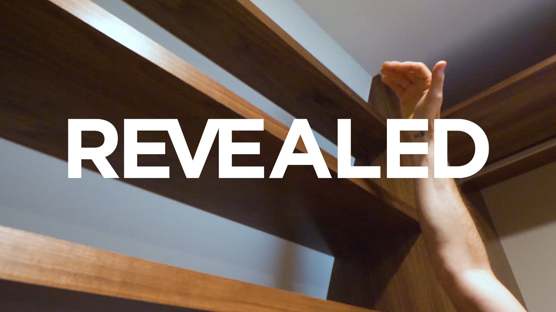 S2E5 Installed walnut closets