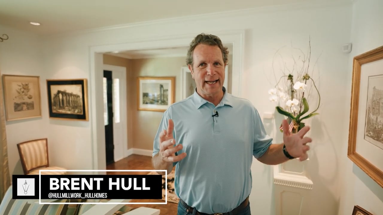 How to Put Classical Moldings Into an 8' Room