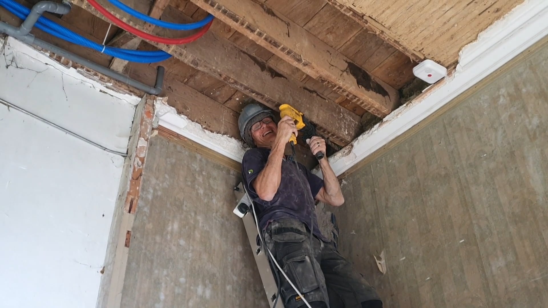 S1E14 Bathroom Renovation Update: Progress and Challenges