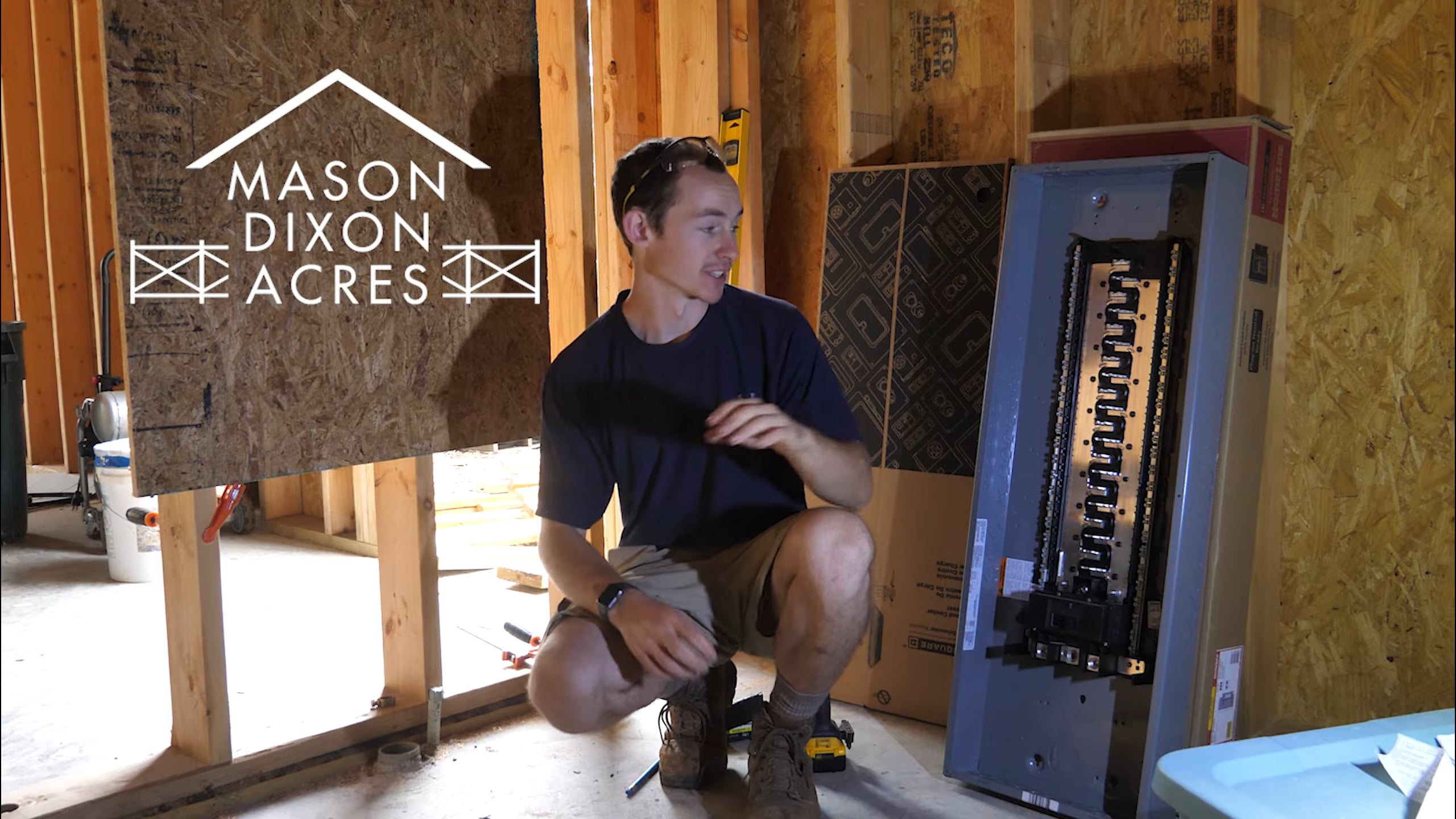 S3E1 Main Electrical Service Panel Installation