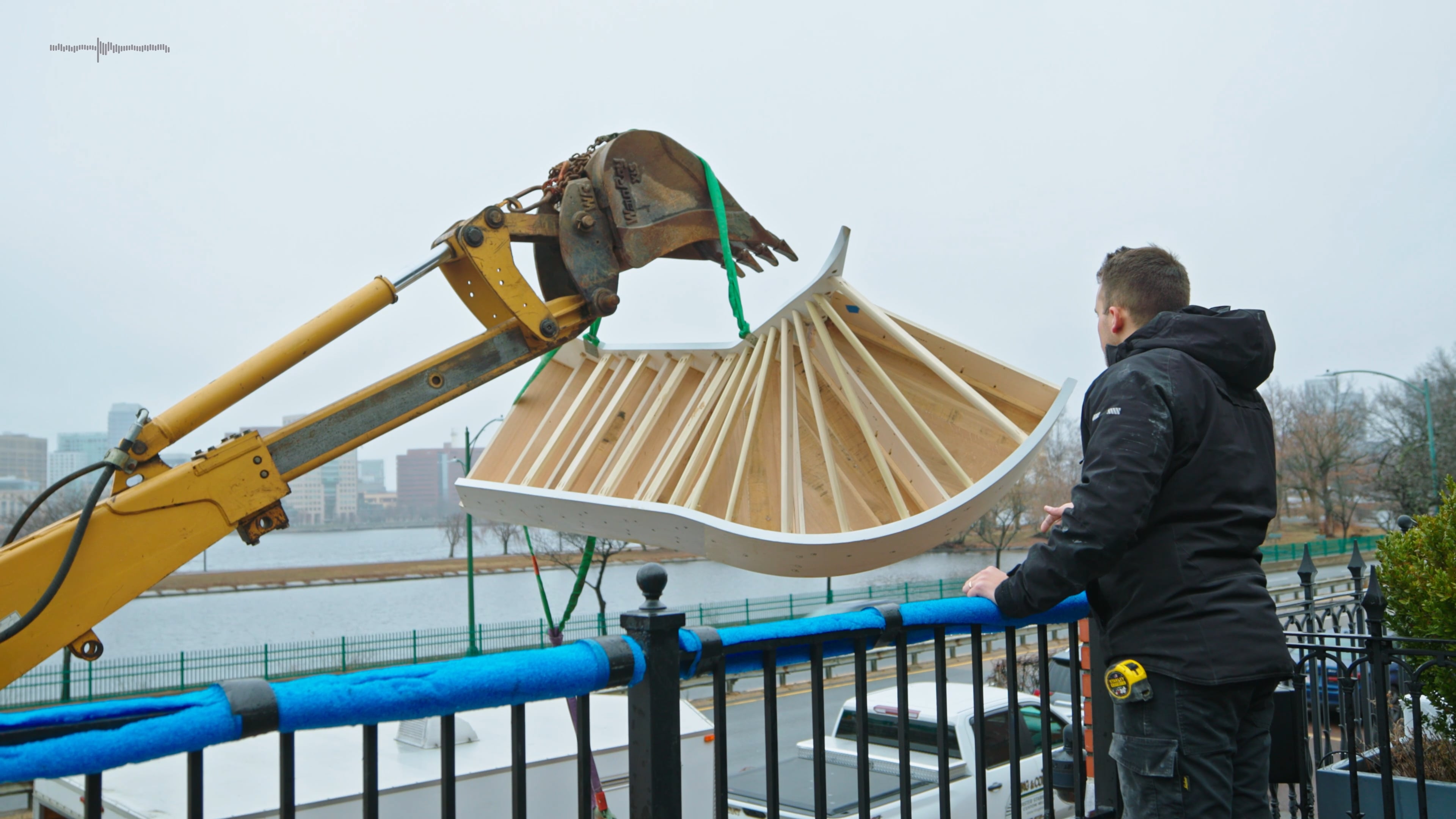 S2E12 Curved Staircase Installed