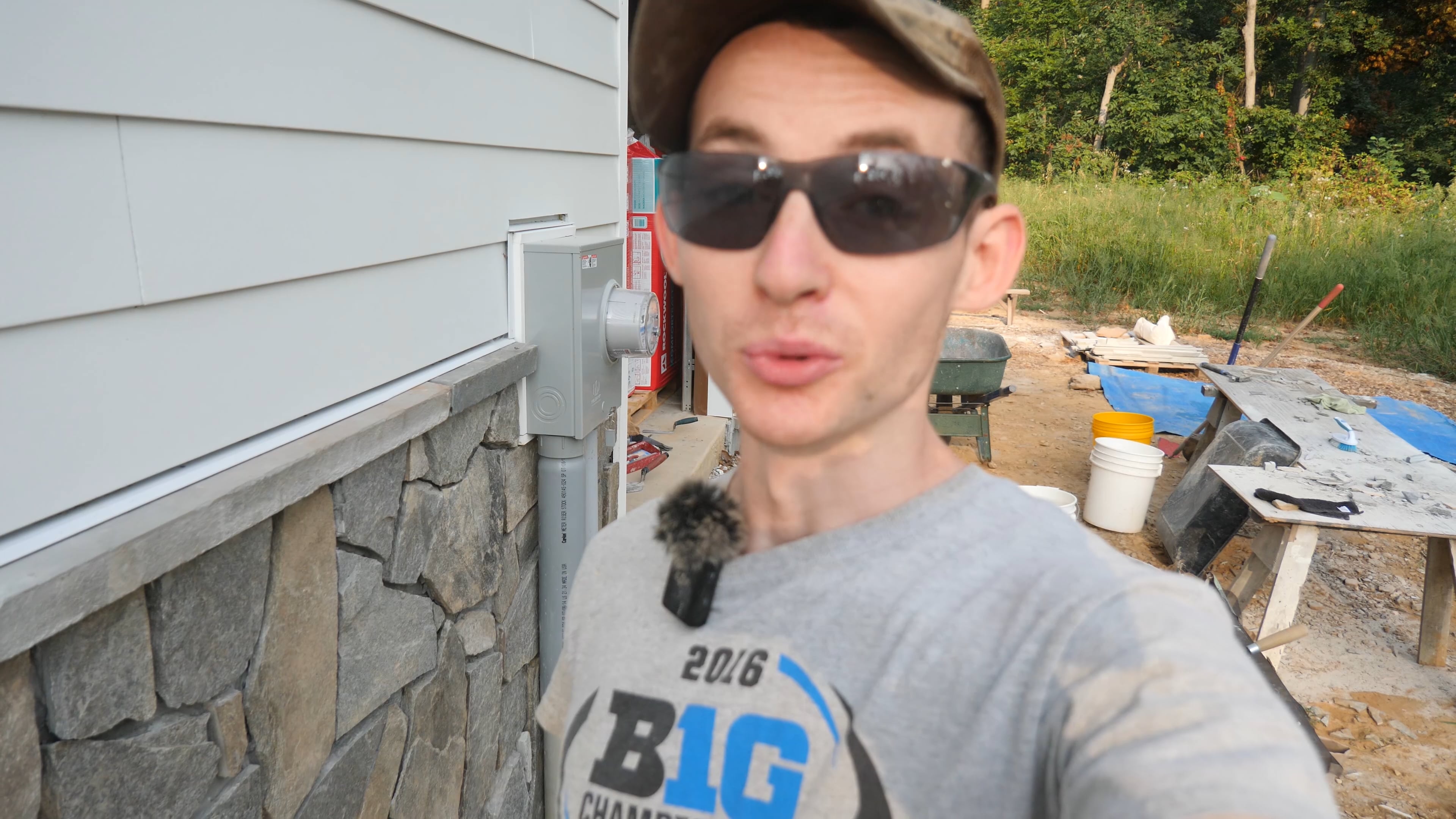 S4E14 Grouting Our Stone Veneer