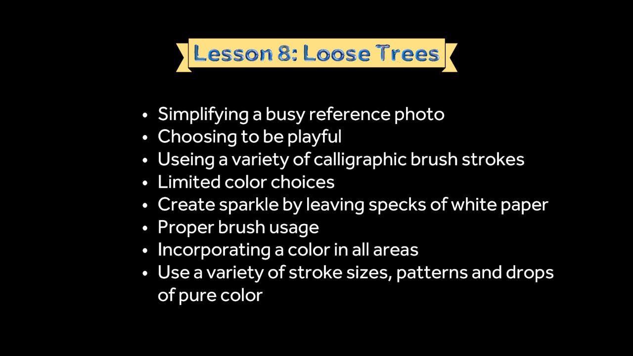 Lesson 8: Loose Trees