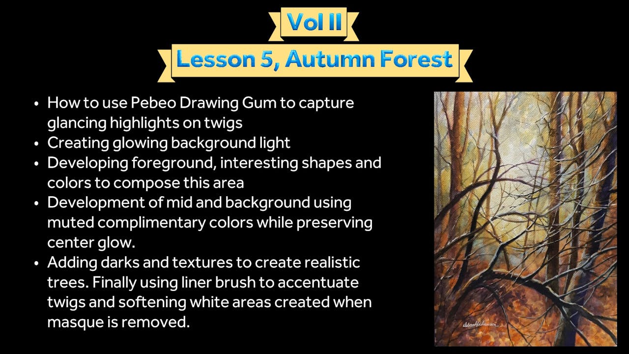 Volume II Lesson 5: Autumn Forest
