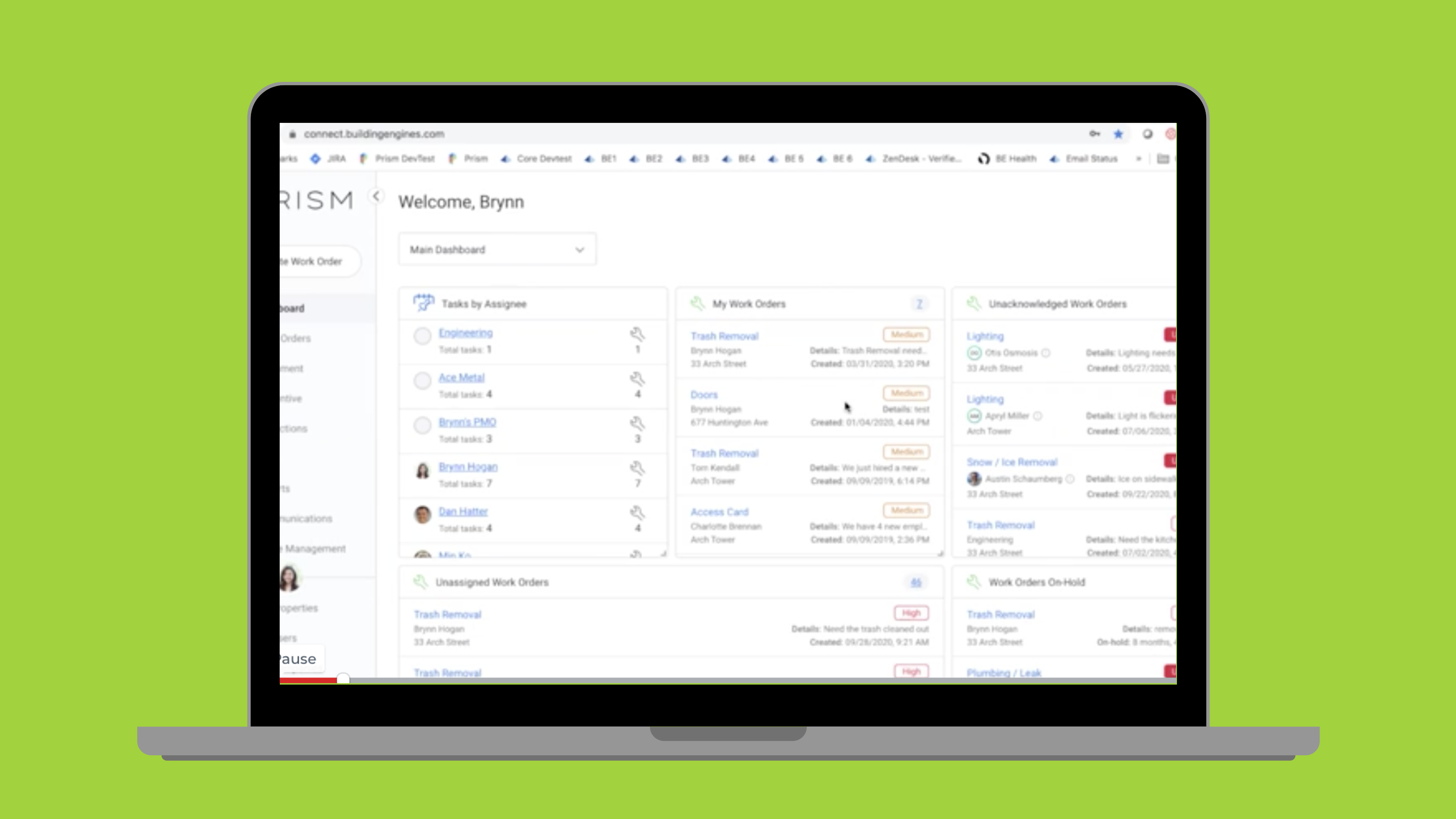 Tech Demo with Building Engines 