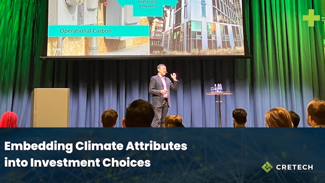 Embedding Climate Attributes into Investment Choices