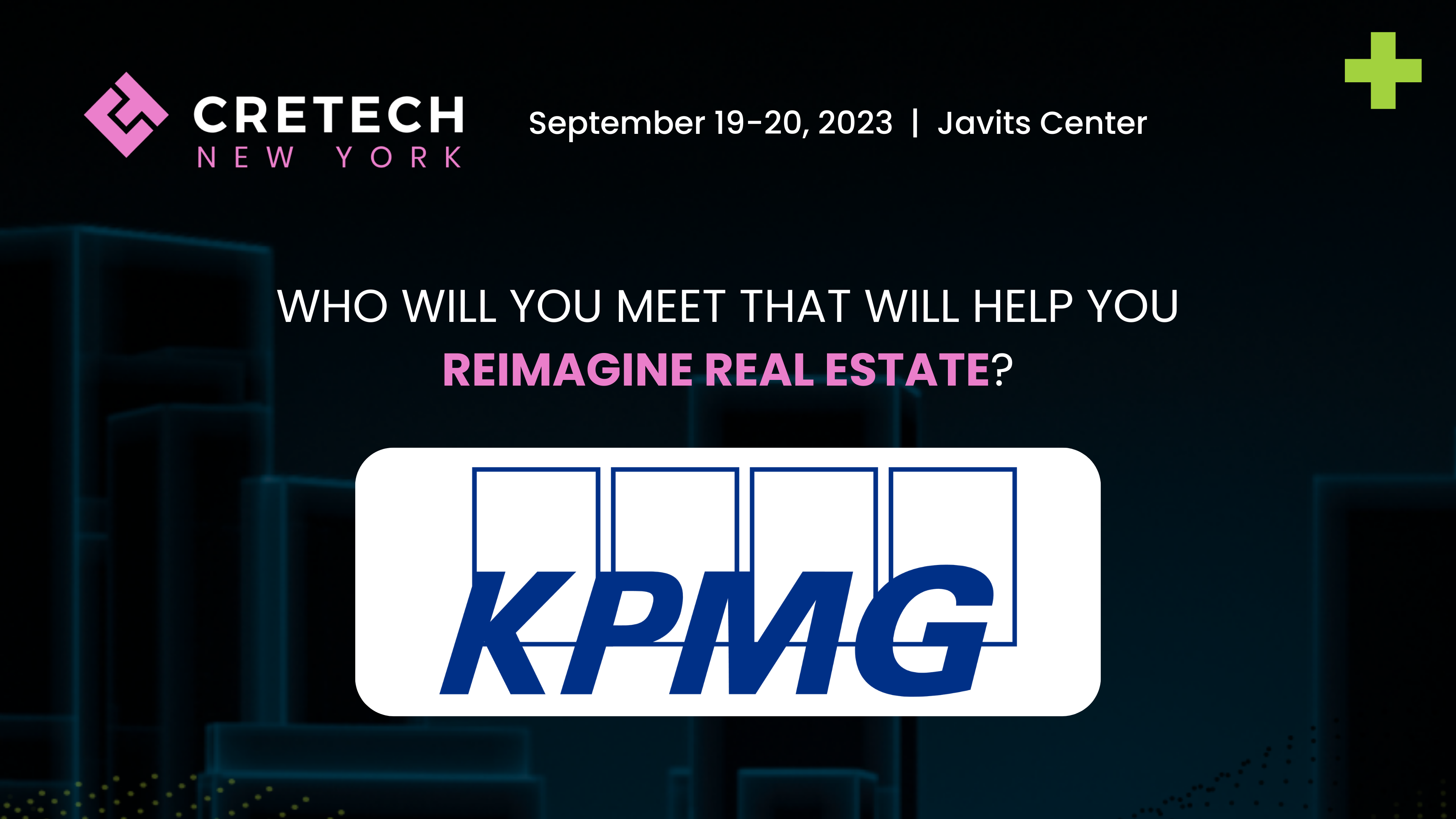 Who You'll Meet at CREtech New York: KPMG