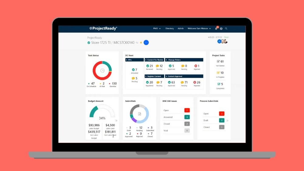 Virtual Demo Day May 2021 - ProjectReady
