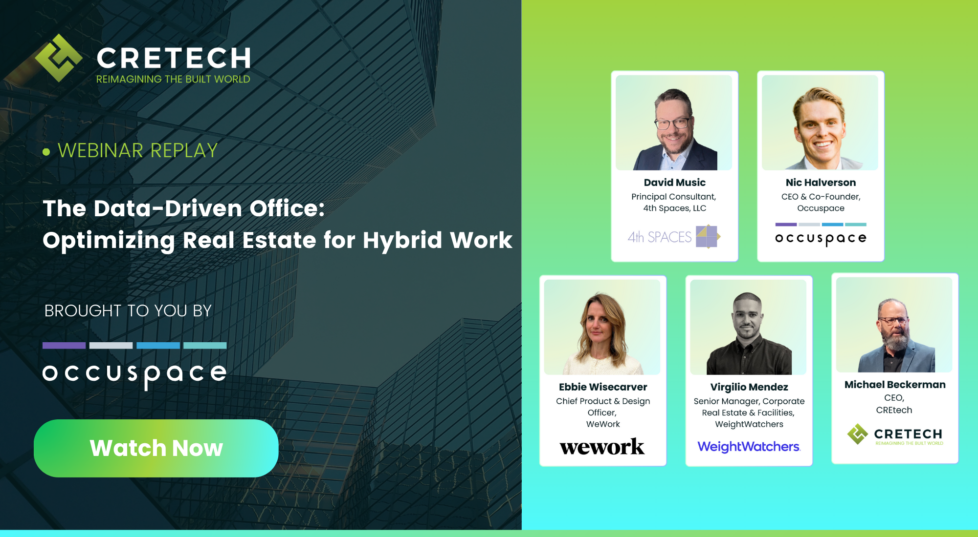 The Data-Driven Office: Optimizing Real Estate for Hybrid Work