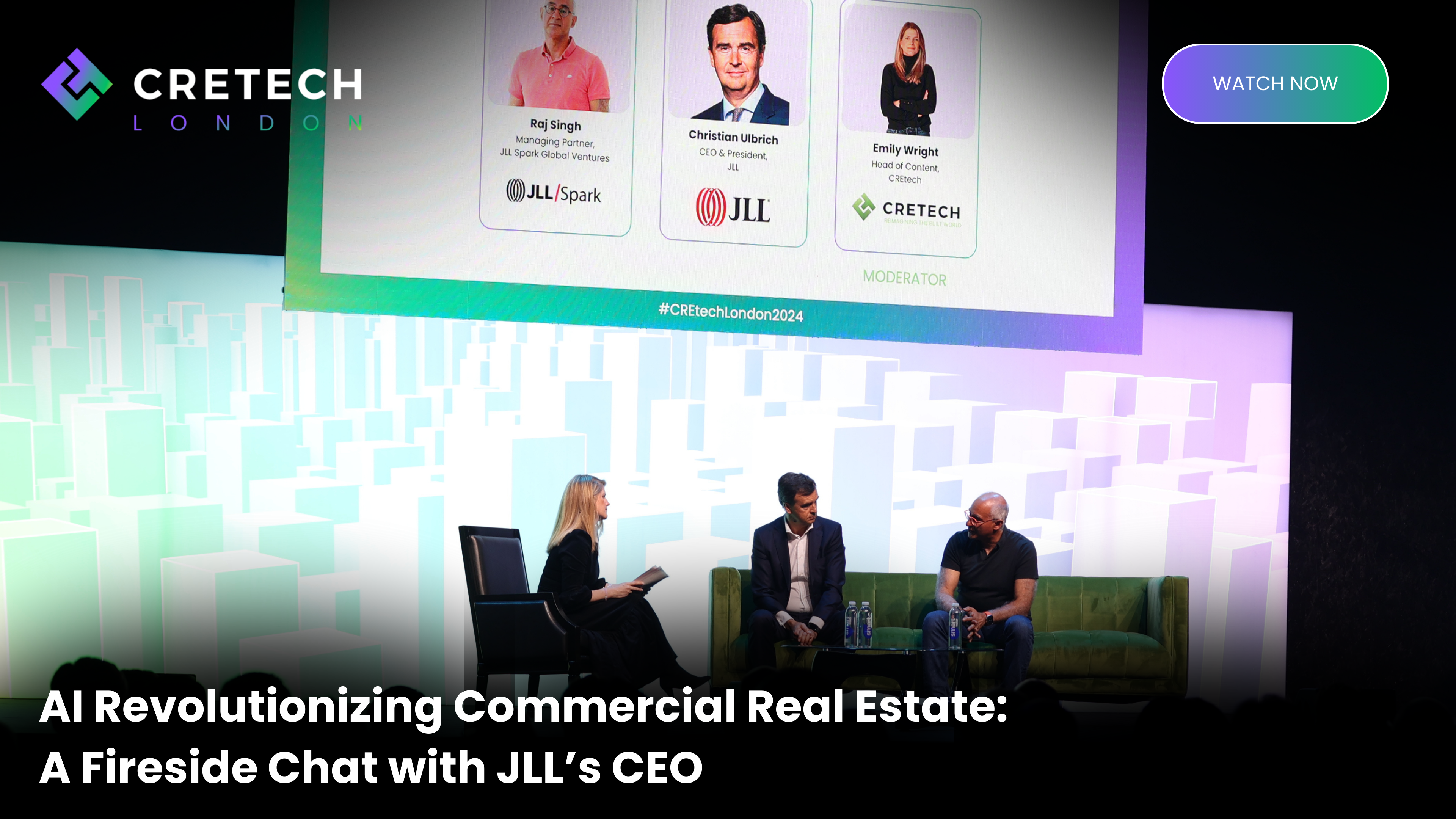 AI Revolutionizing Commercial Real Estate: A Fireside Chat with JLL’s CEO