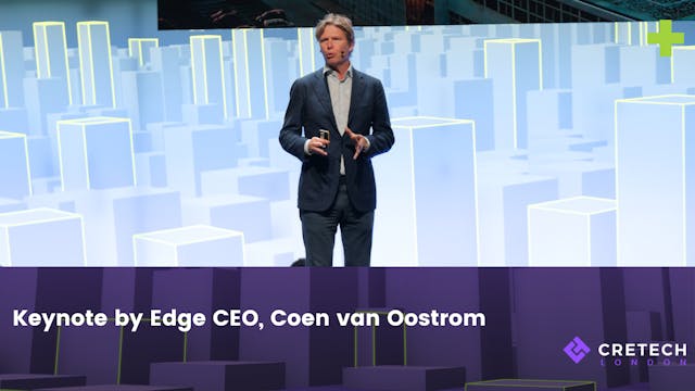 Keynote by Edge CEO, Coen van Oostrom