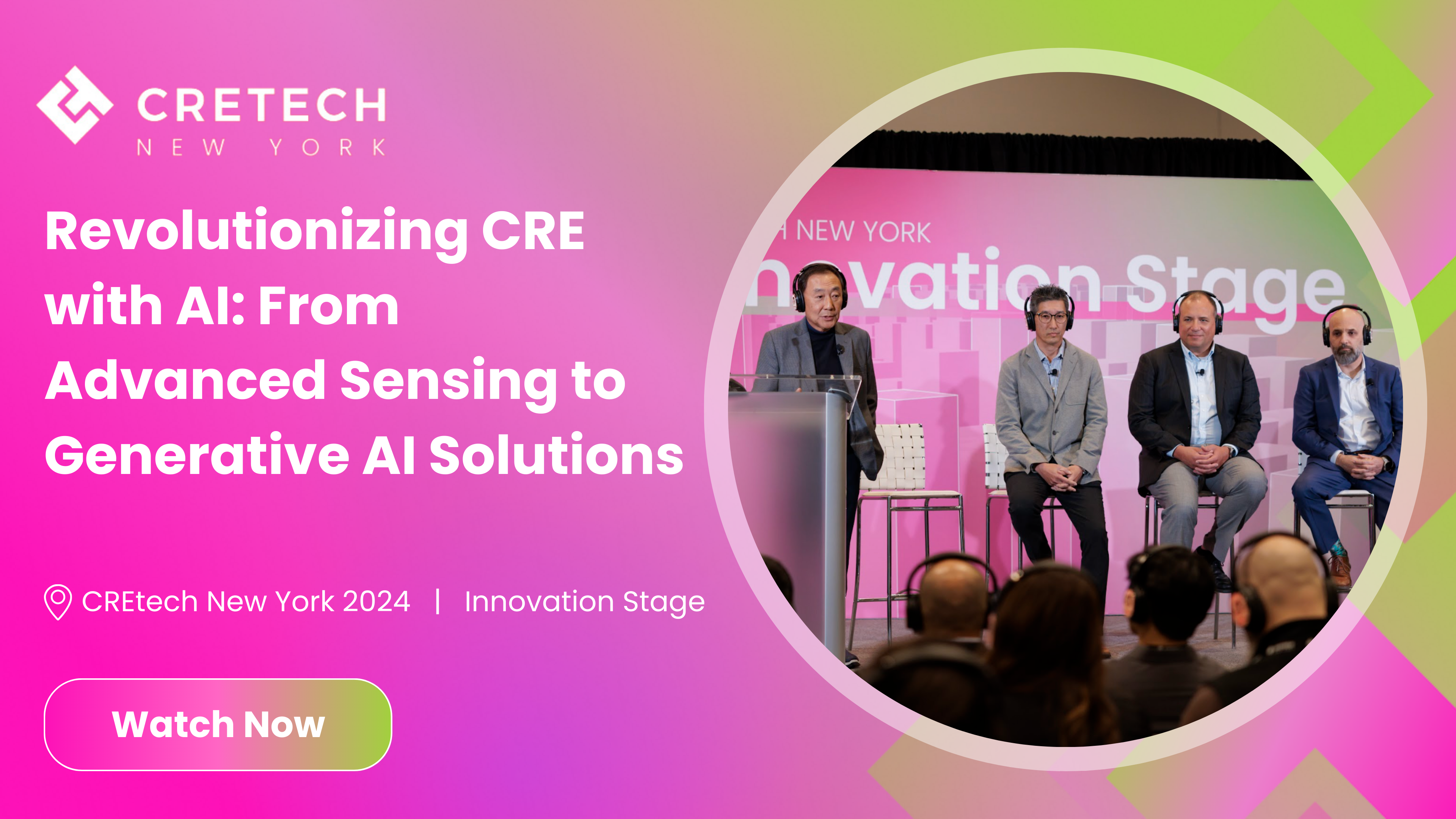 Revolutionizing CRE with AI: From Advanced Sensing to Generative AI Solutions