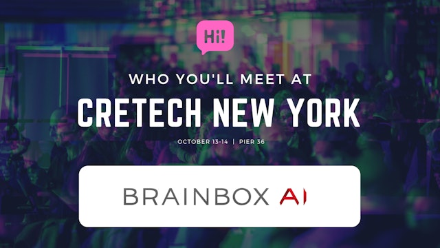 Who You'll Meet at CREtech New York: Brainbox AI