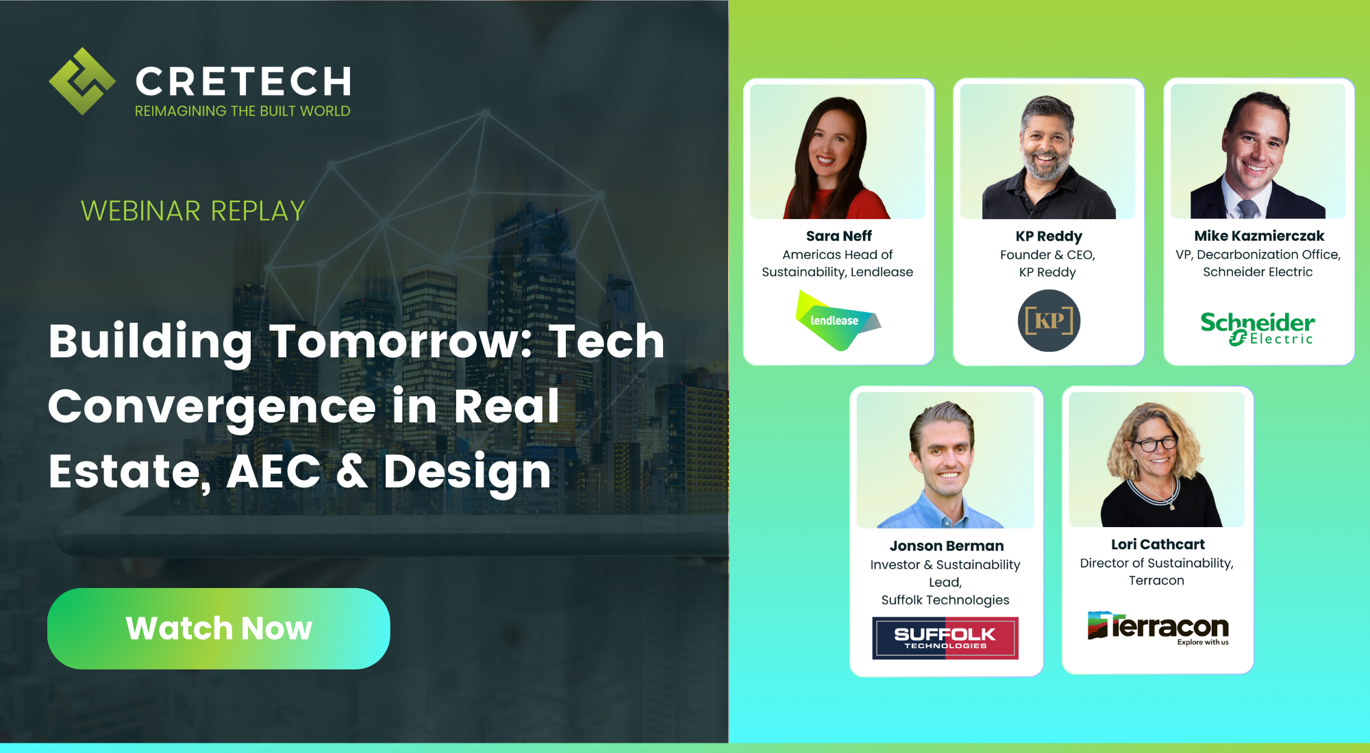Building Tomorrow: Tech Convergence in Real Estate, AEC & Design