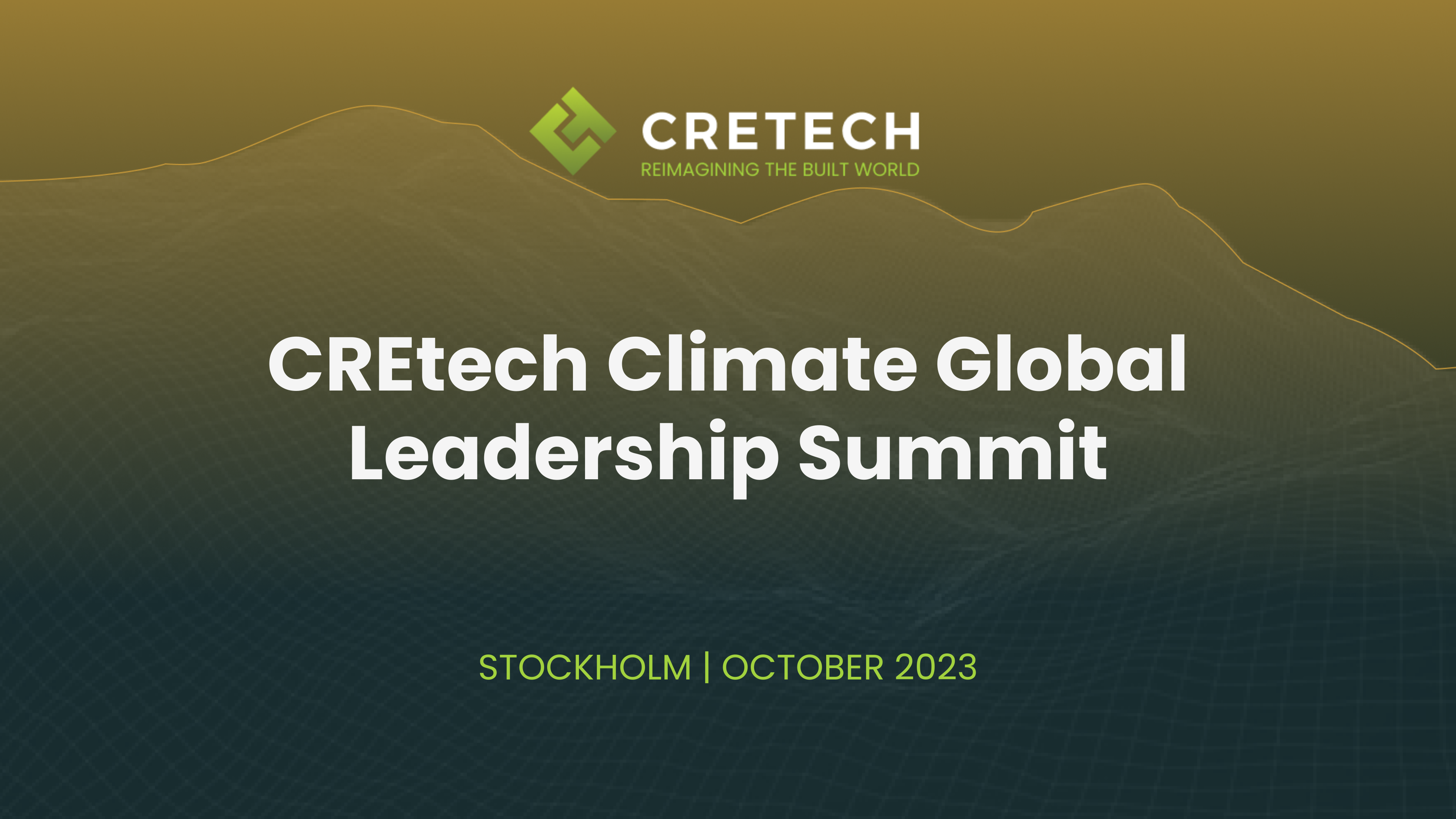 CREtech Climate Stockholm 2023