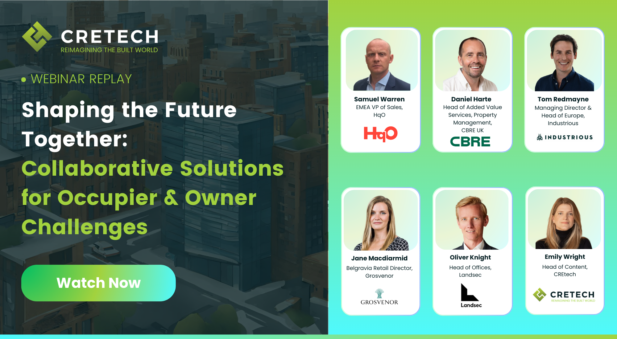 Collaborative Solutions for Occupier & Owner Challenges