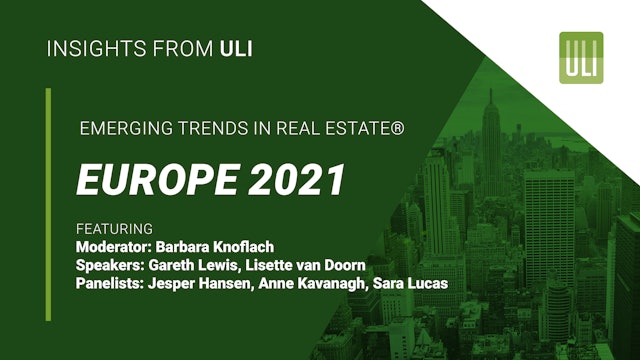 Emerging Trends in Real Estate® Europe 2021 