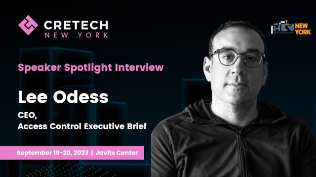 CREtech New York 2023 - Speaker Spotl...