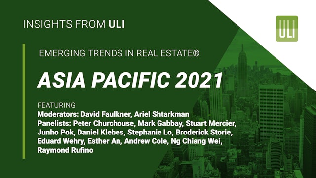 Emerging Trends in Real Estate®  Asia Pacific 2021 