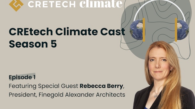 Rebecca Berry - An Architectural Perspective on Real Estate Sustainability 