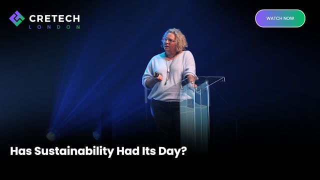 Has Sustainability Had Its Day?