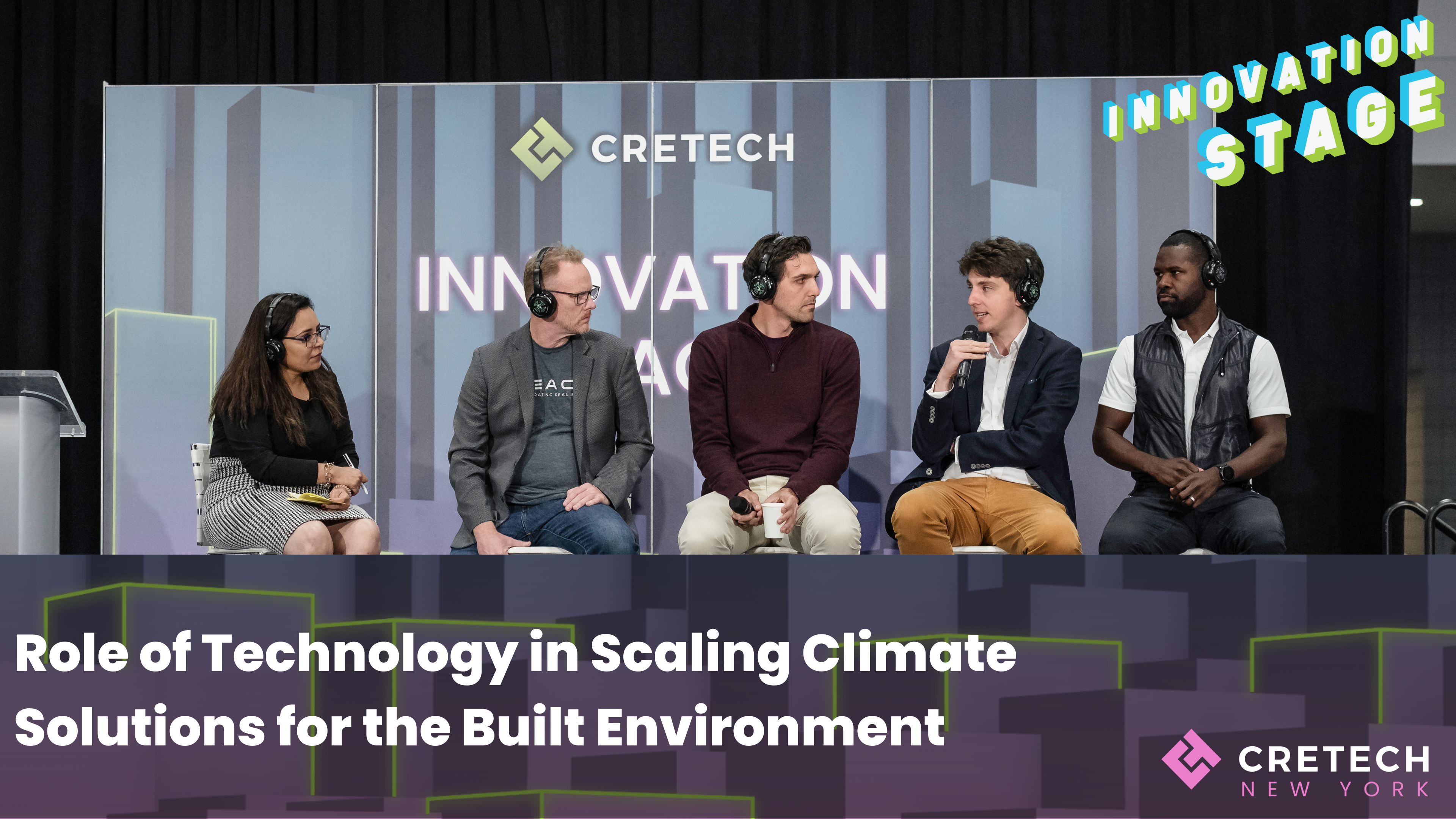 Role of Technology in Scaling Climate Solutions for the Built Environment