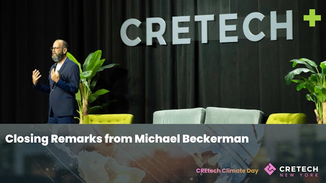 Closing Remarks from Michael Beckerman