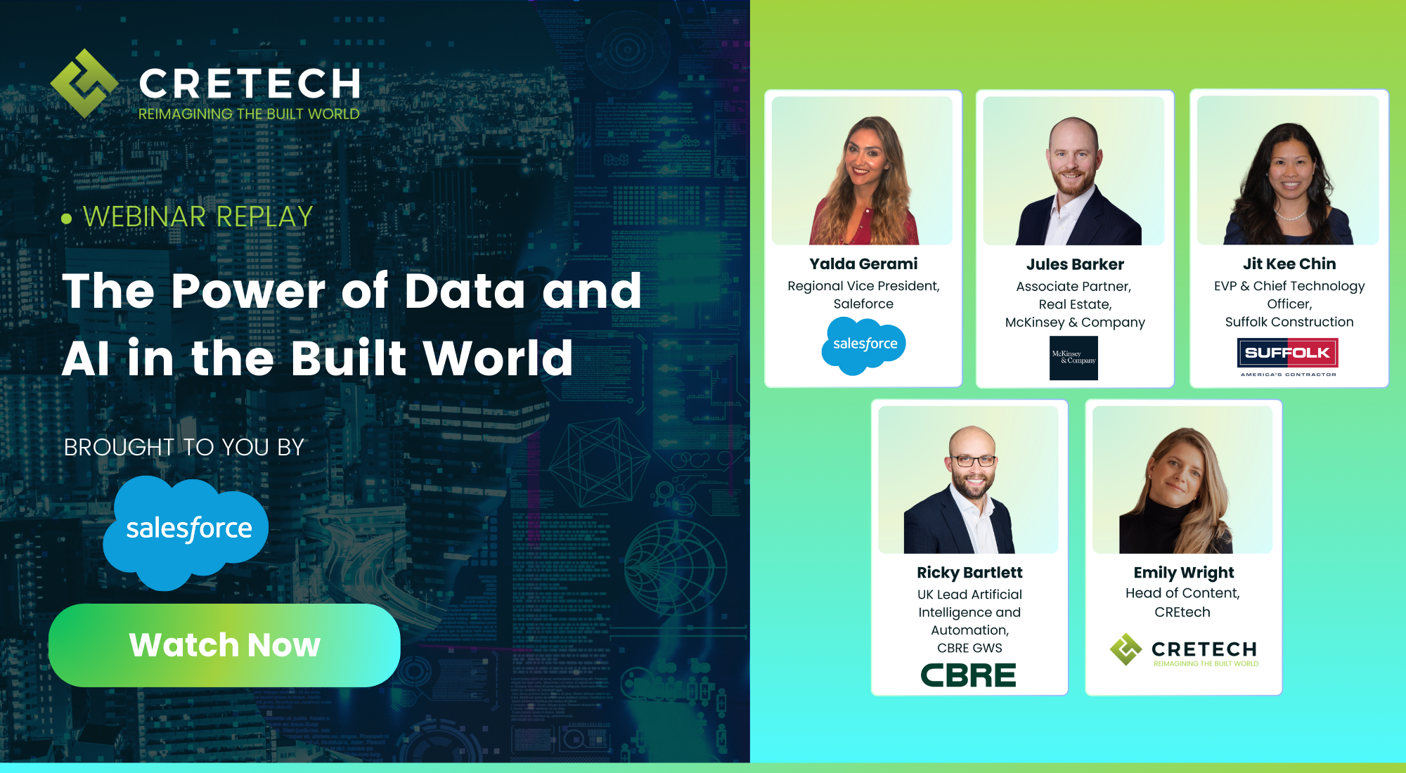 The Power of Data and AI in the Built World