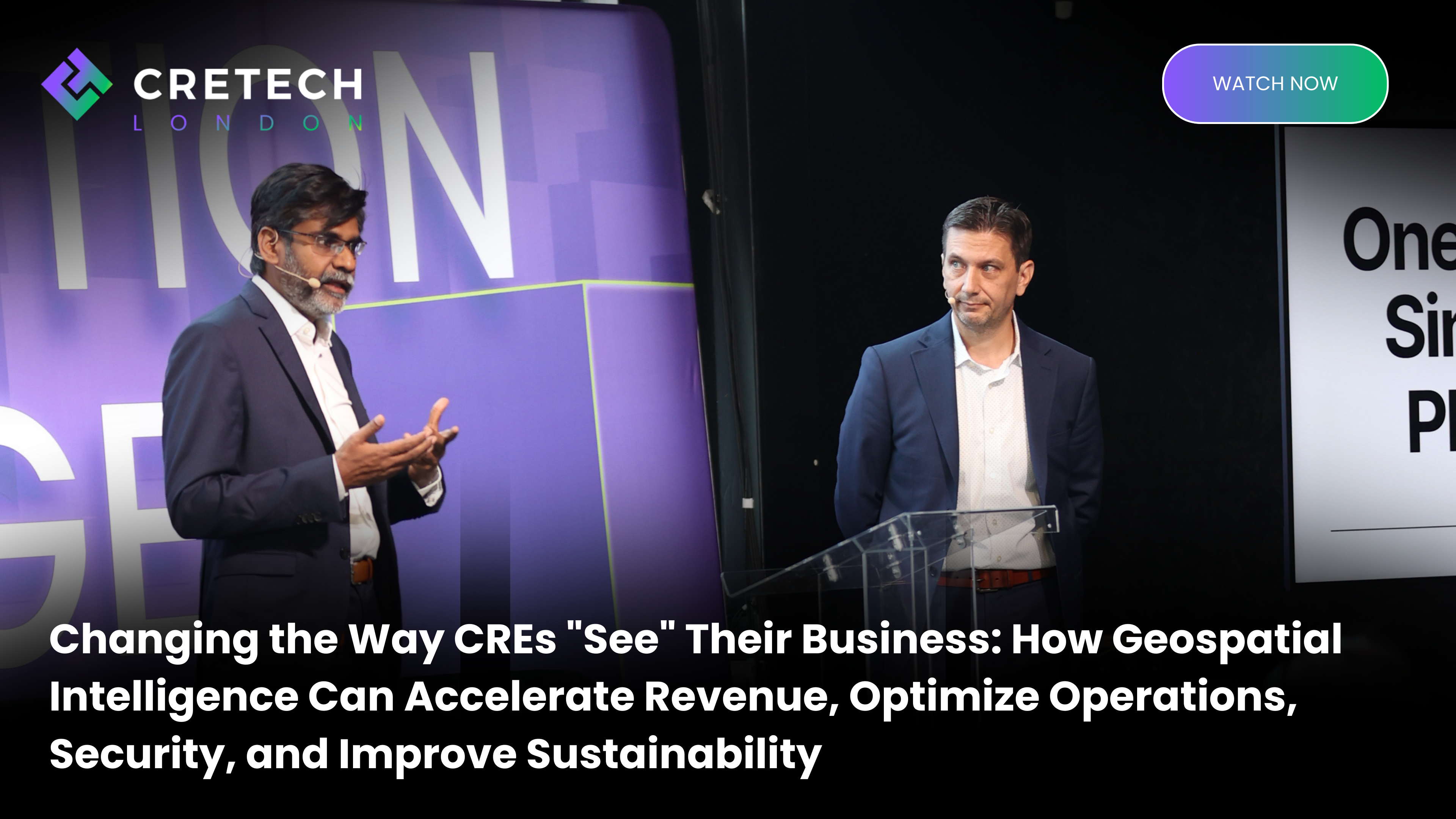 Changing the Way CREs "See" Their Business
