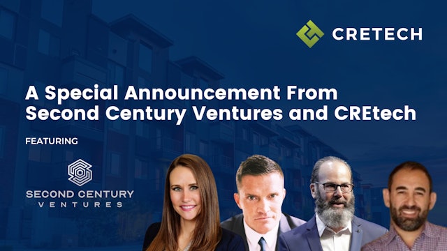 A Special Announcement From Second Century Ventures and CREtech