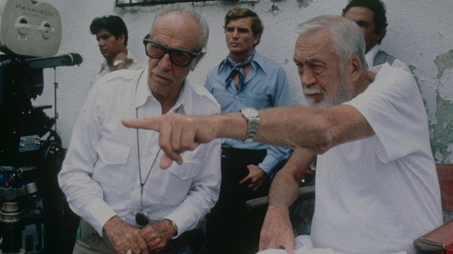John Huston on UNDER THE VOLCANO at Cannes, 1984