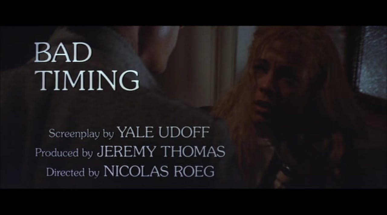 BAD TIMING Trailer Bad Timing The Criterion Channel