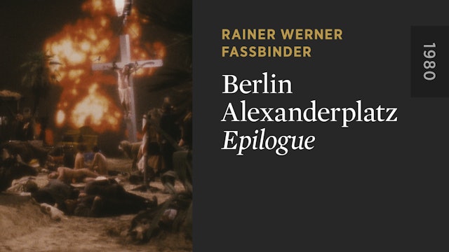 BERLIN ALEXANDERPLATZ: Epilogue