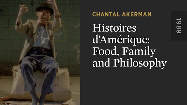 Histoires d’Amérique: Food, Family and Philosophy