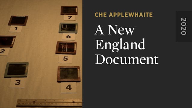 A New England Document