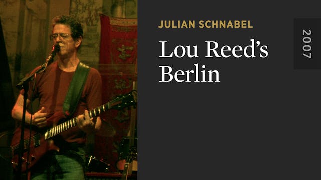 Lou Reed’s Berlin