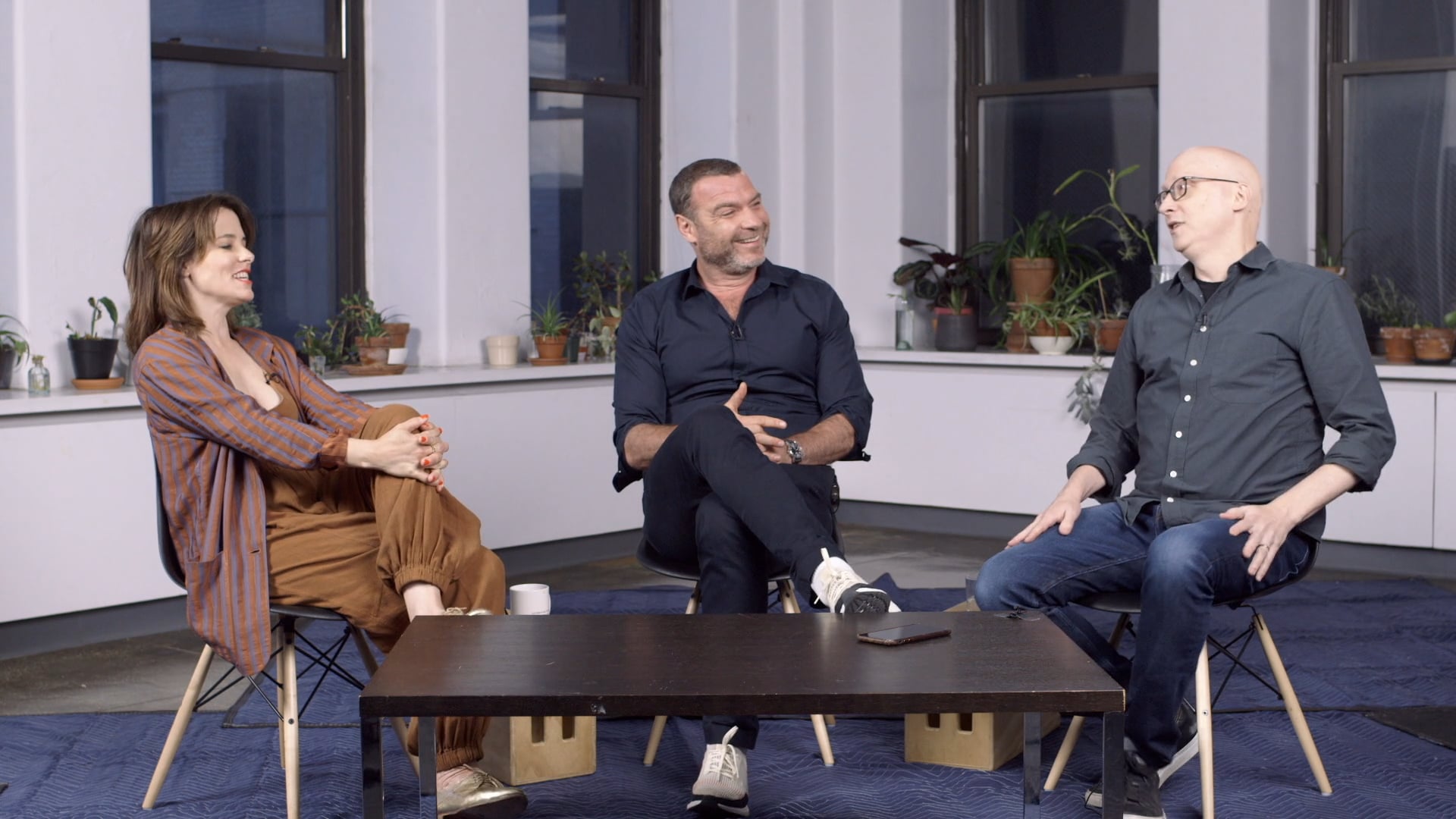 Mottola, Posey, Schreiber, and Scott on THE DAYTRIPPERS