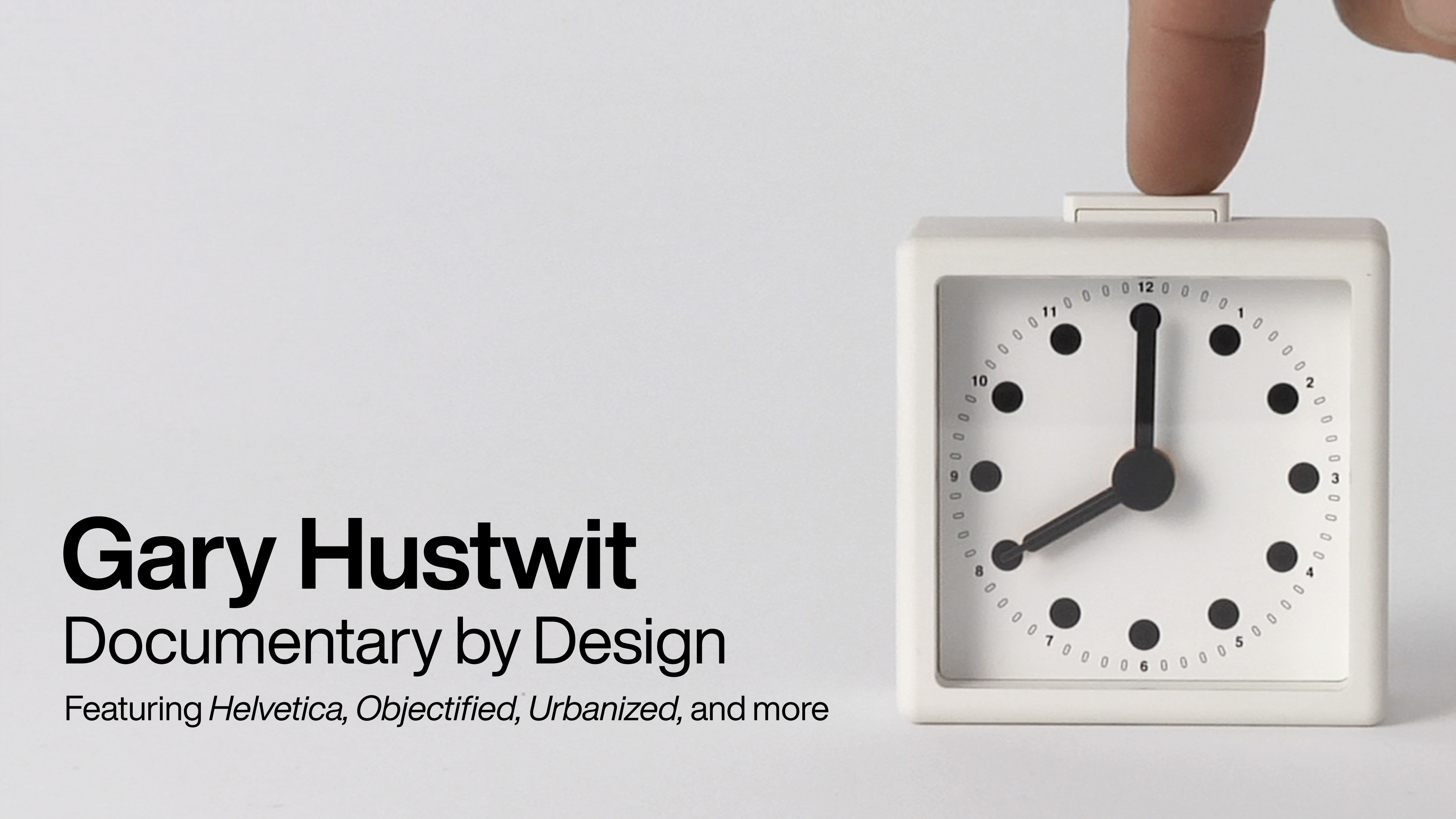 Documentaries by Gary Hustwit