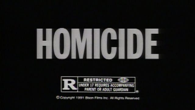 HOMICIDE TV Spots