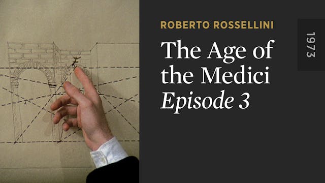 THE AGE OF THE MEDICI: Episode 3