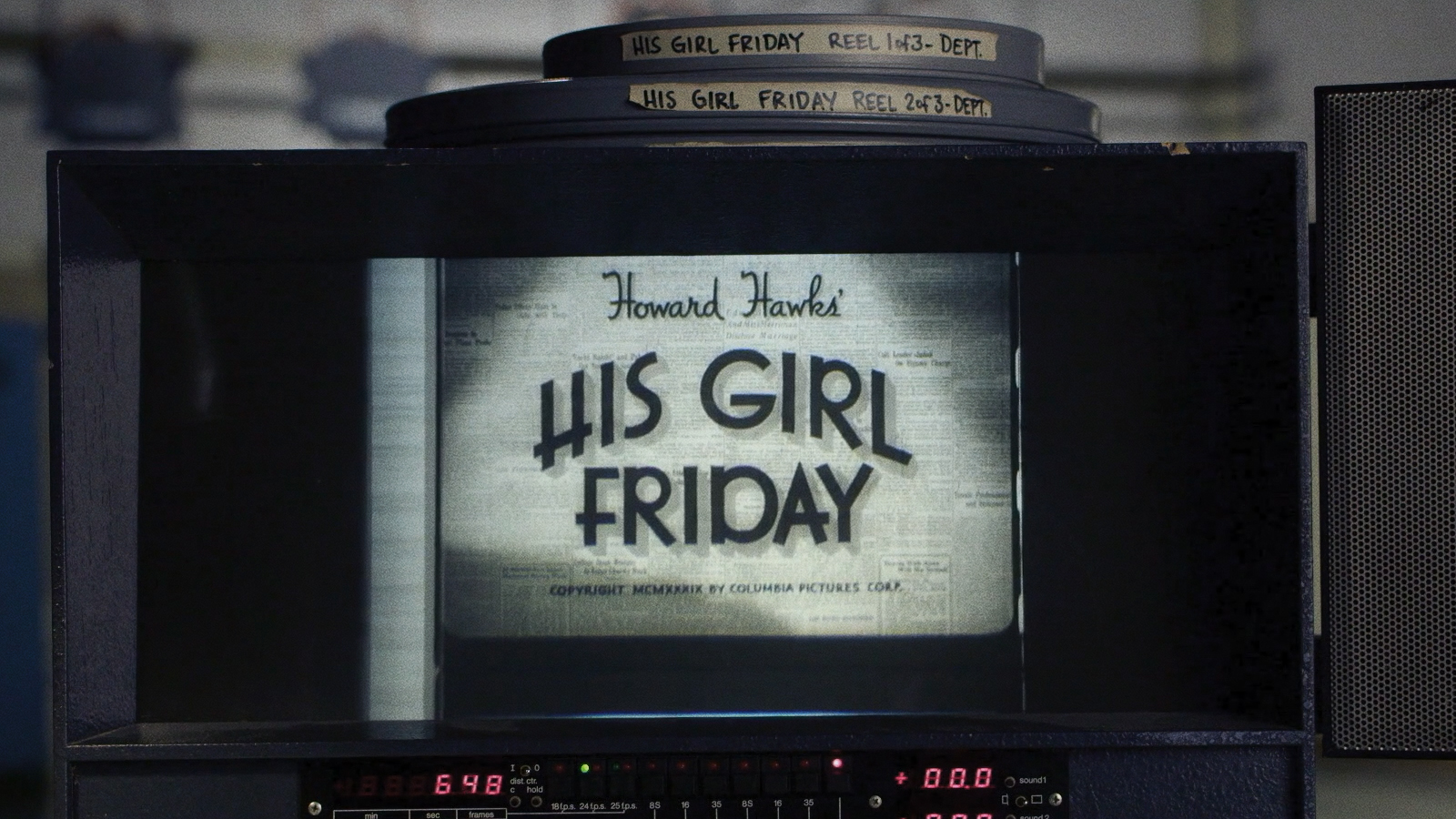 HIS GIRL FRIDAY Edition Intro