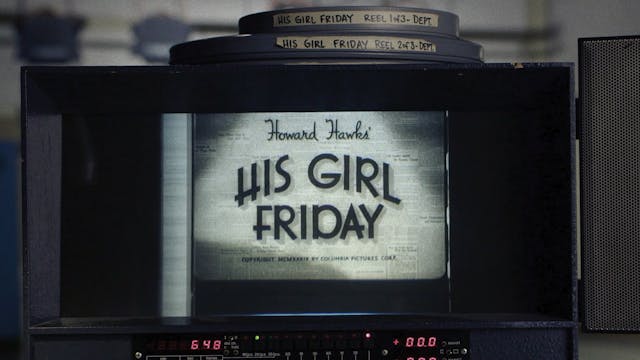 HIS GIRL FRIDAY Edition Intro