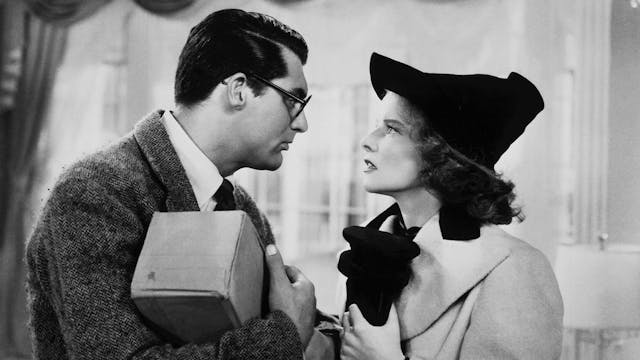 Cary Grant on BRINGING UP BABY