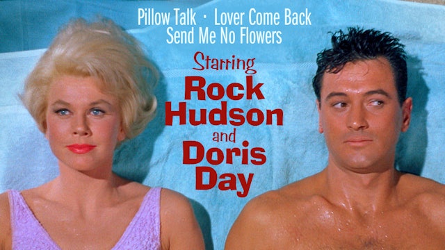 Starring Rock Hudson and Doris Day
