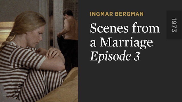 SCENES FROM A MARRIAGE: Episode 3